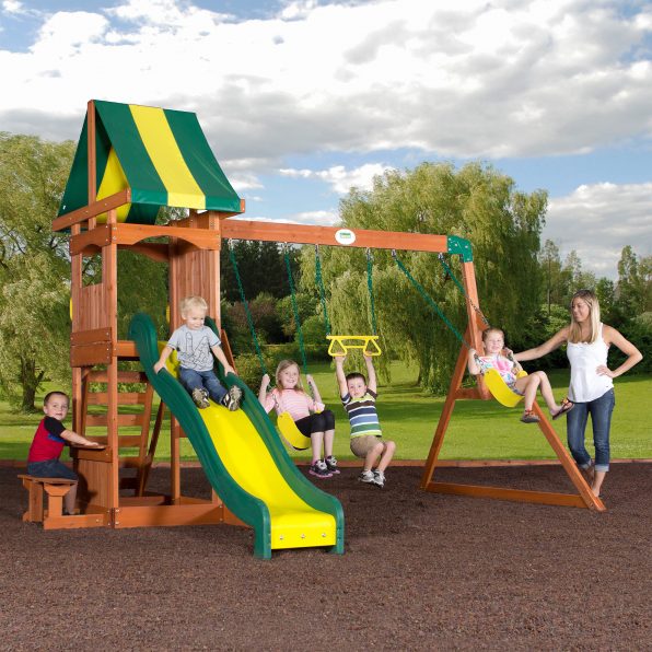 Top 5 Wooden Swing Sets Under 500 Dollars