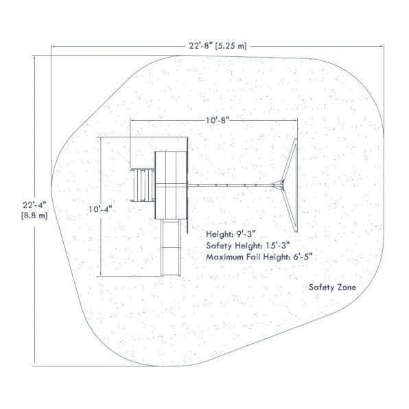 Backyard Discovery Prestige Wooden Swing Set