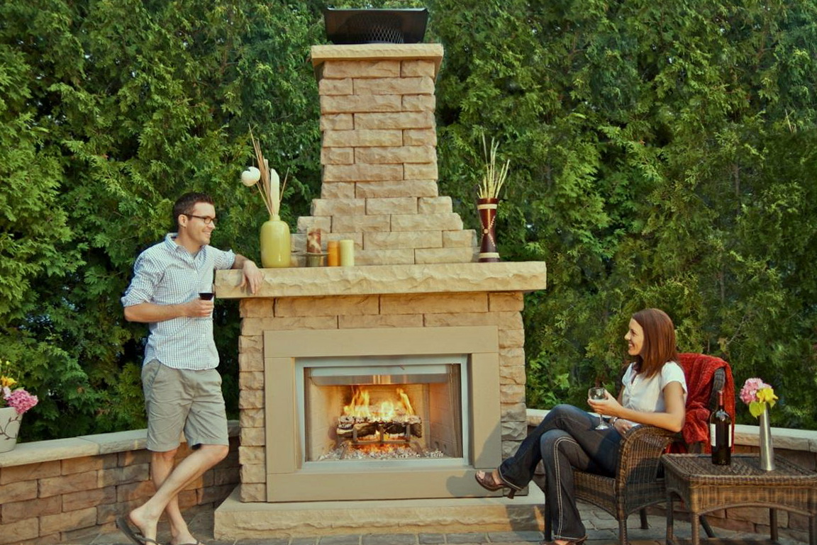 Round Outdoor Fireplace Kits Fireplace Guide By Linda
